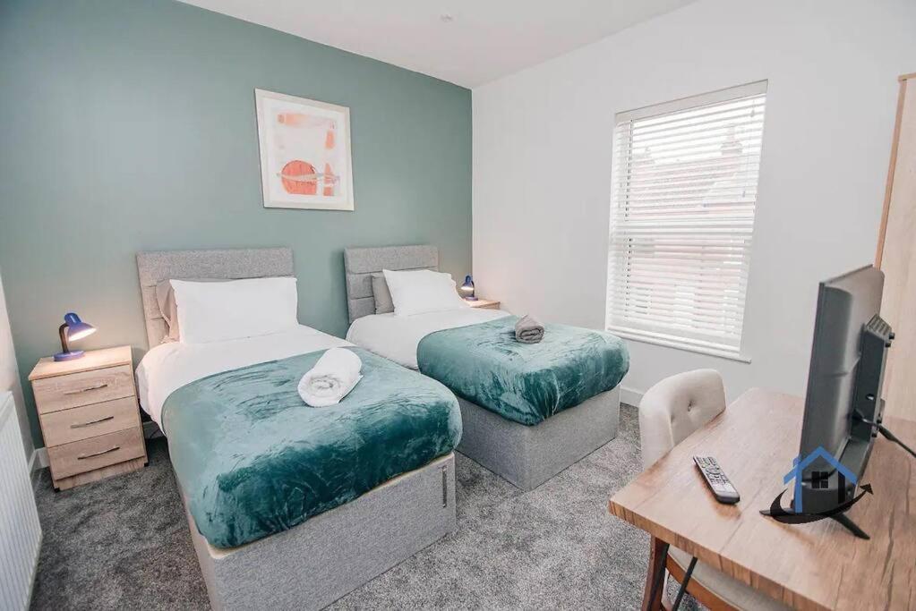 Balby Casa Nr Doncaster Racecourse King Beds Street Parking 빌라 외부 사진