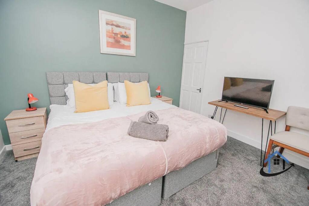 Balby Casa Nr Doncaster Racecourse King Beds Street Parking 빌라 외부 사진